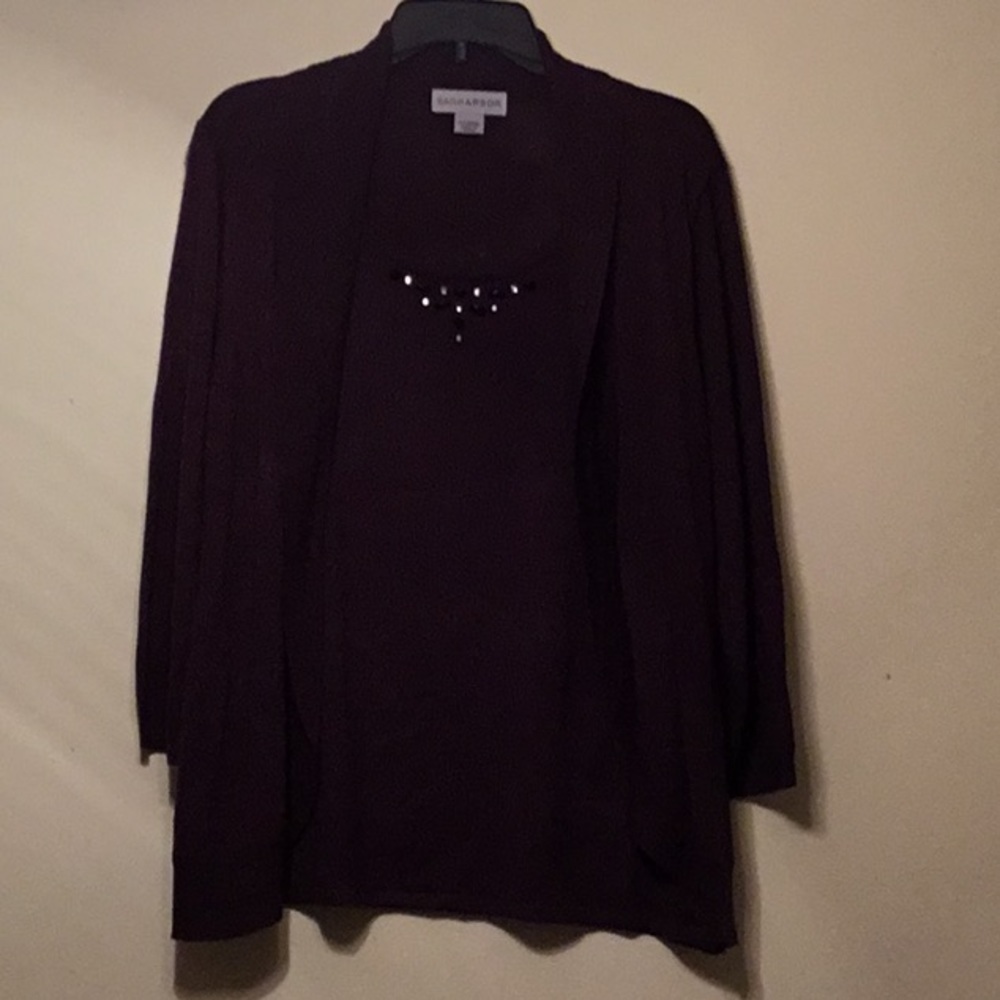 Plum Sag Harbor sweater